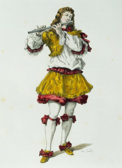 モーリス・サンド（1823-1889）による「1688年のオッタヴィオ 作： Maurice Sand