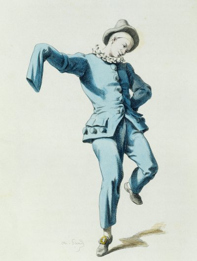 モーリス・サンド（1823-1889）による「1770年のペッペまたはベッペ・ナッパ」。 作： Maurice Sand