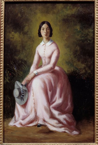 歌手ポーリーヌ・ヴィアルド(1821-1910)の肖像 モーリス・サンド(1823-1889)の絵画 19世紀 パリ、ロマンティック生活博物館 - 歌手ポーリーヌ・ヴィアルド(1821-1910)の肖像。モーリス・サンドの絵画 (1823-1889) 作： Maurice Sand
