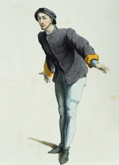 モーリス・サンド（1823-1889）による1525年のルッツァンテ 作： Maurice Sand