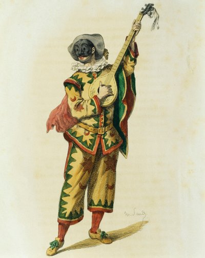 モーリス・サンド（1823-1889）による1645年のトリヴェリーノ 作： Maurice Sand