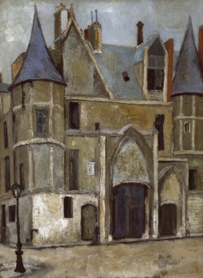 ホテル・ド・サン 作： Maurice Utrillo