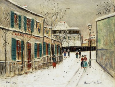 機敏なウサギ 作： Maurice Utrillo