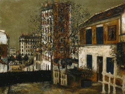 機敏なウサギ 作： Maurice Utrillo