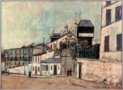 ムーラン・ド・ラ・ガレット 作： Maurice Utrillo