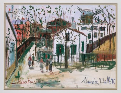  作： Maurice Utrillo