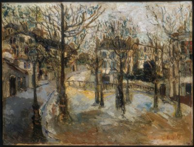 ラヴィニャン広場 作： Maurice Utrillo