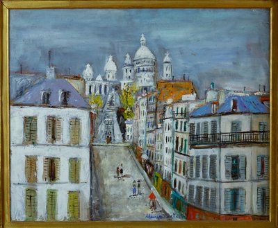  作： Maurice Utrillo