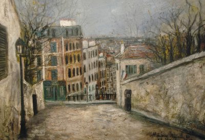モン・セニス通り（Calle del MontCenis） 作： Maurice Utrillo