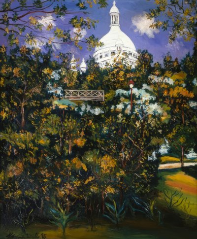 サクレ・クール寺院 作： モーリス・ユトリロ