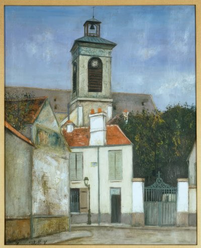 パリのサント・マルグリット 作： Maurice Utrillo