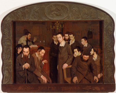 彼は一瞥して気が狂った、1910年 作： Maurycy Minkowski
