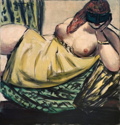 マスクをしたアルフィ 作： Max Beckmann