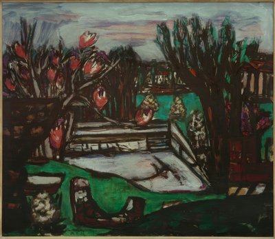 アルタースイミングプール 作： Max Beckmann