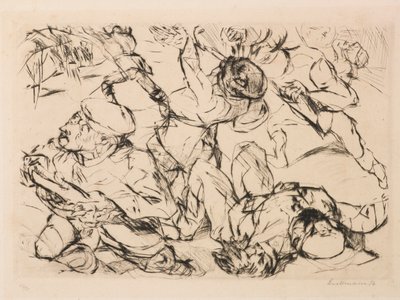 アサルト 作： Max Beckmann