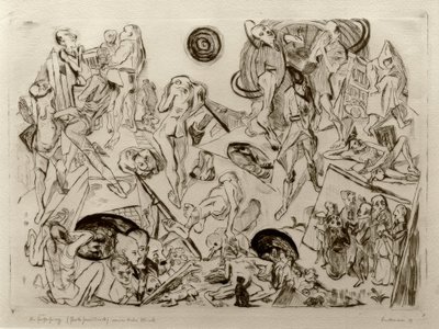 復活 作： Max Beckmann