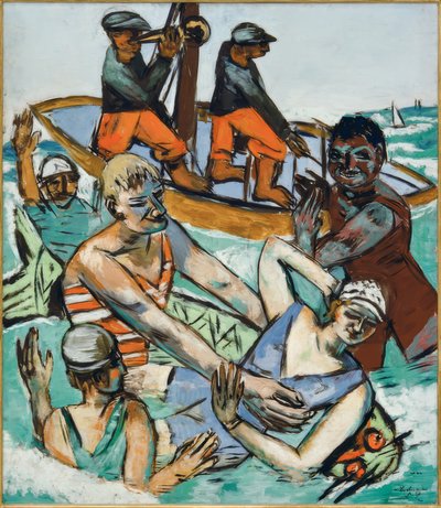 8月のBath 作： Max Beckmann
