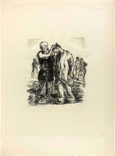 キリストのバプテスマ 作： Max Beckmann