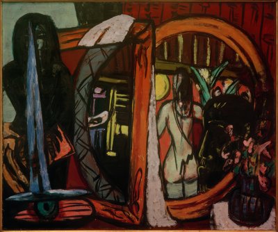 彫刻スタジオ 作： Max Beckmann