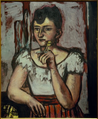 ユリータ・ラズボーンの肖像 作： Max Beckmann