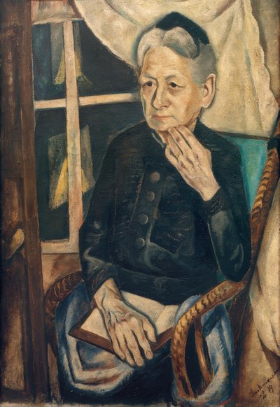 ポートレート ミセスチューブ 作： Max Beckmann