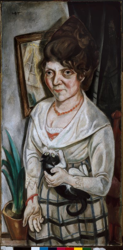 フリデル・バテンベルグの肖像 作： Max Beckmann