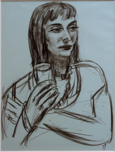 ポートレート マリオン・グリーンウッド 作： Max Beckmann