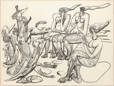 バードプレイ 作： Max Beckmann