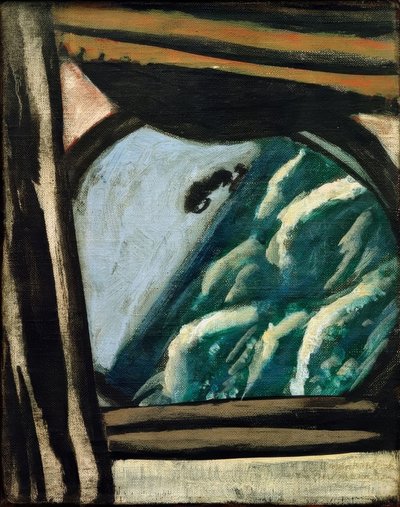 船のハッチからの眺め 作： Max Beckmann