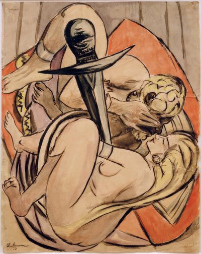 兄と妹 作： Max Beckmann