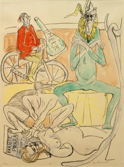 CIRCUS (サーカス) 作： Max Beckmann