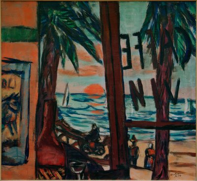 カフェ・バンドール 作： Max Beckmann