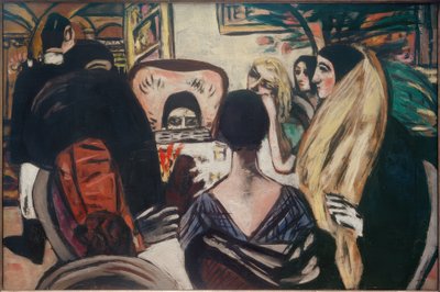 クラリッジI 作： Max Beckmann