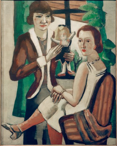 窓辺の女性たち 作： Max Beckmann
