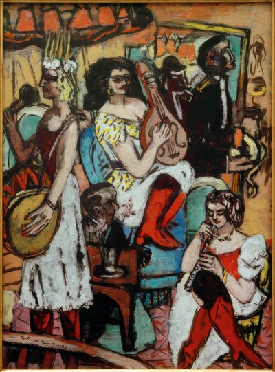 レディースバンド 作： Max Beckmann