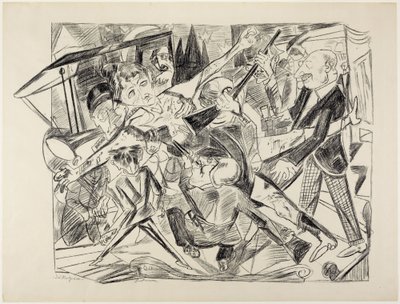 作： Max Beckmann