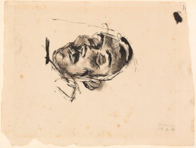 死んだロシア人 作： Max Beckmann