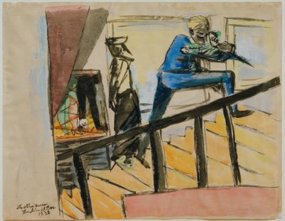 ベルボーイ 作： Max Beckmann