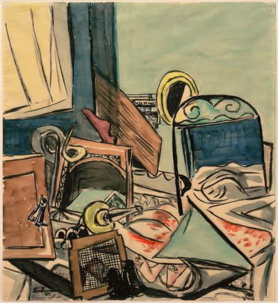 殺人事件 作： Max Beckmann