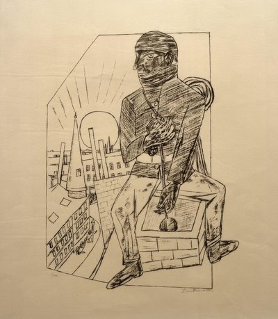 煙突掃除機 作： Max Beckmann