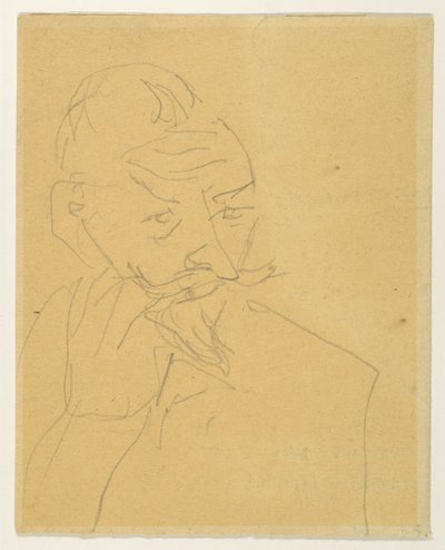 心霊主義者アルベルト・フォン・シュレンク＝ノッツィング 作： Max Beckmann