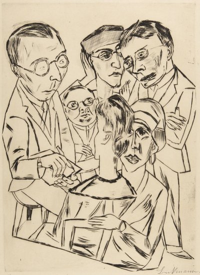  作： Max Beckmann