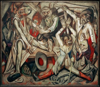 その夜 作： Max Beckmann