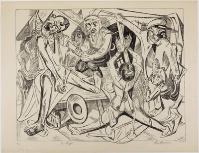  作： Max Beckmann