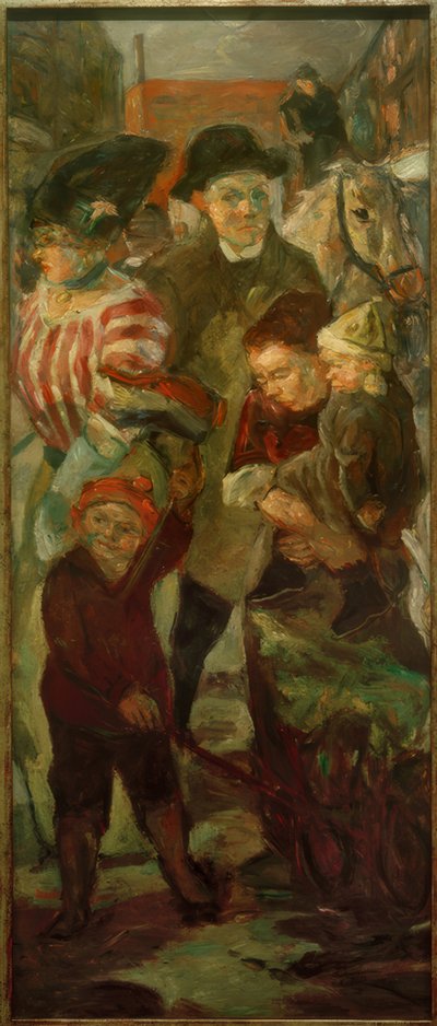 道路 作： Max Beckmann