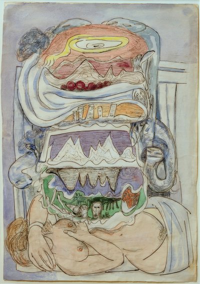 夢の世界地図（ユニバース 作： Max Beckmann