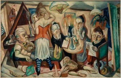 家族写真 作： Max Beckmann
