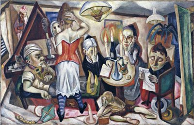 Perhekuva 作： Max Beckmann