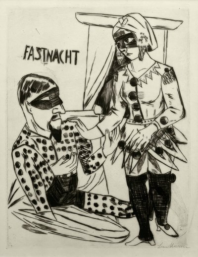 Shrovetide 作： Max Beckmann