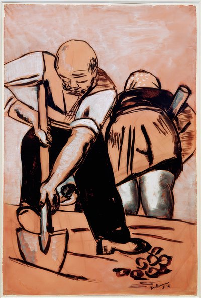 フィールドワーカー 作： Max Beckmann